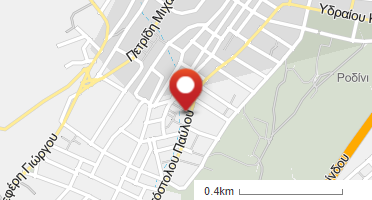 Location of business on map