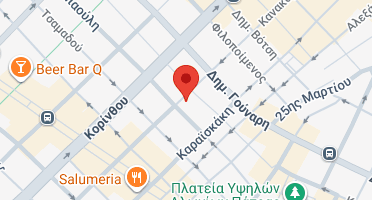 Location of business on map