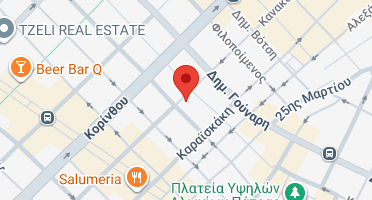 Location of business on map