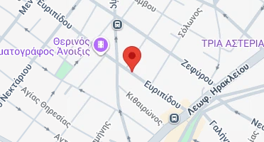 Location of business on map