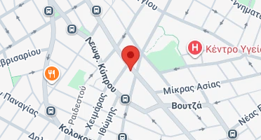 Location of business on map
