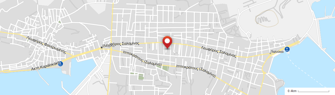 Location of business on map