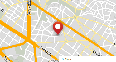 Location of business on map