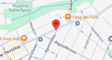 Location of business on map