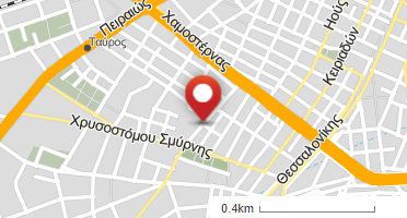 Location of business on map