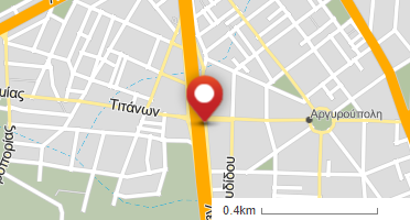 Location of business on map
