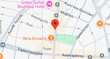 Location of business on map