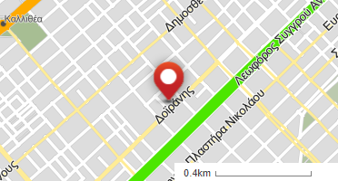 Location of business on map