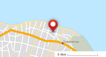Location of business on map