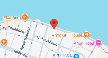 Location of business on map