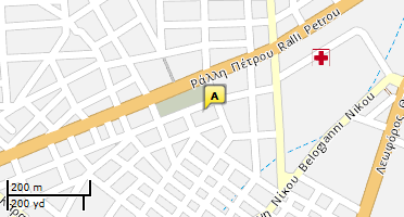 Location of business on map