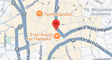 Location of business on map