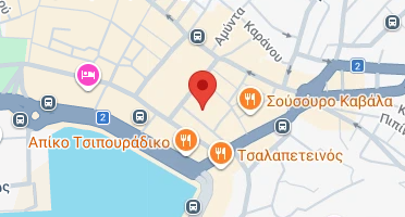 Location of business on map
