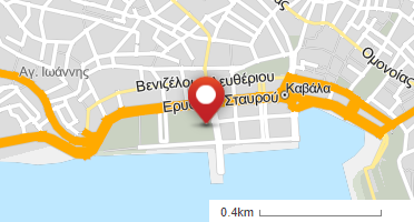 Location of business on map