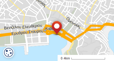 Location of business on map