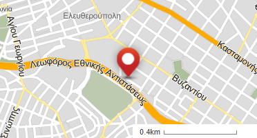 Location of business on map
