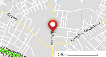 Location of business on map