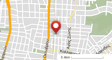 Location of business on map