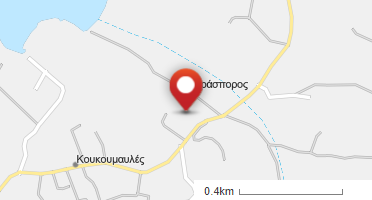 Location of business on map