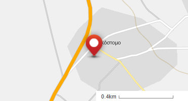 Location of business on map
