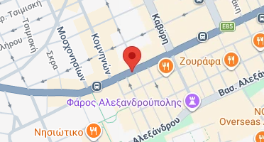 Χάρτης και σημείο της επιχείρησης