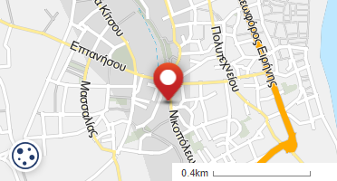 Location of business on map