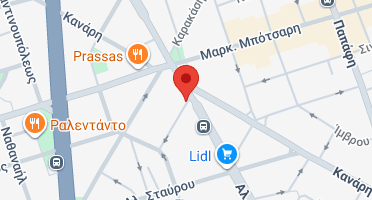 Location of business on map