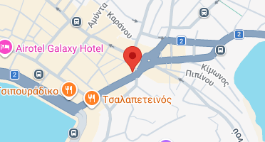 Location of business on map