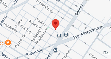 Location of business on map