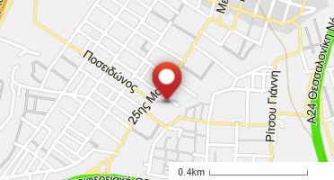 Location of business on map