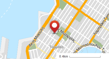 Location of business on map