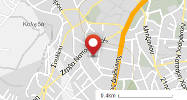 Location of business on map