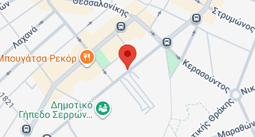 Location of business on map