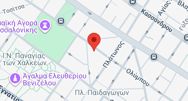 Location of business on map