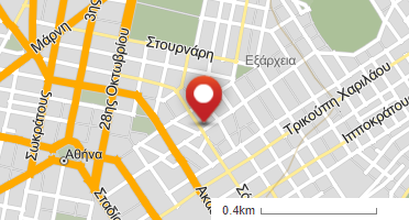 Location of business on map