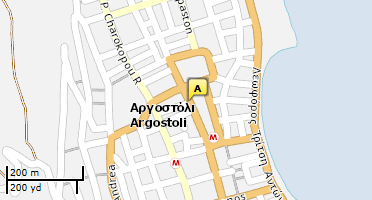 Χάρτης και σημείο της επιχείρησης