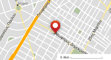 Location of business on map