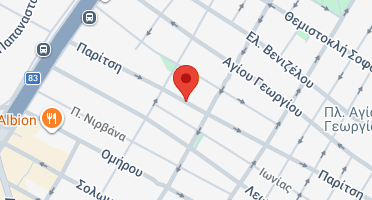 Location of business on map
