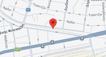 Location of business on map