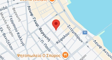 Location of business on map