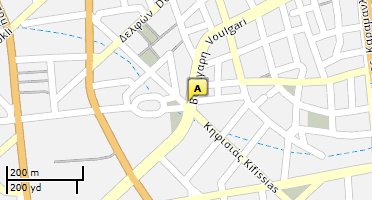 Location of business on map