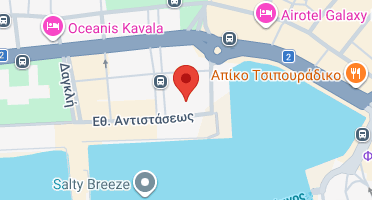 Location of business on map
