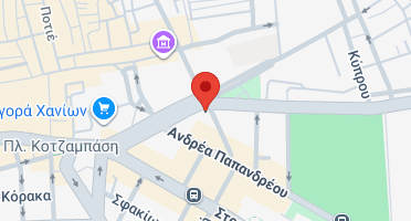 Location of business on map