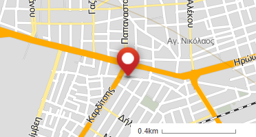 Location of business on map