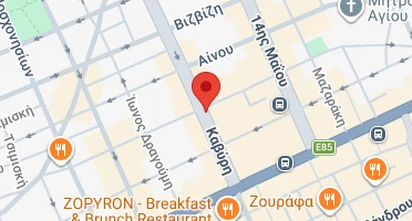 Location of business on map