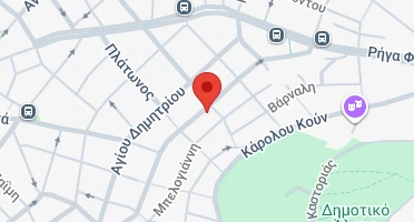 Location of business on map