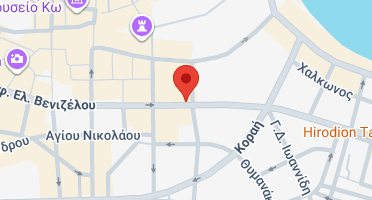 Location of business on map