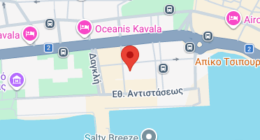 Location of business on map