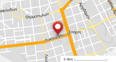 Location of business on map