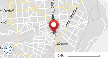 Location of business on map